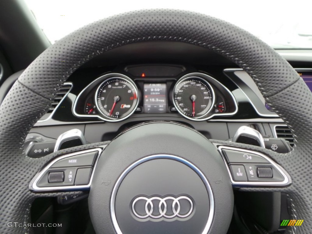 2014 Audi RS 5 Cabriolet quattro Gauges Photos