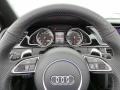 2014 Audi RS 5 Black/Rock Gray Interior Gauges Photo