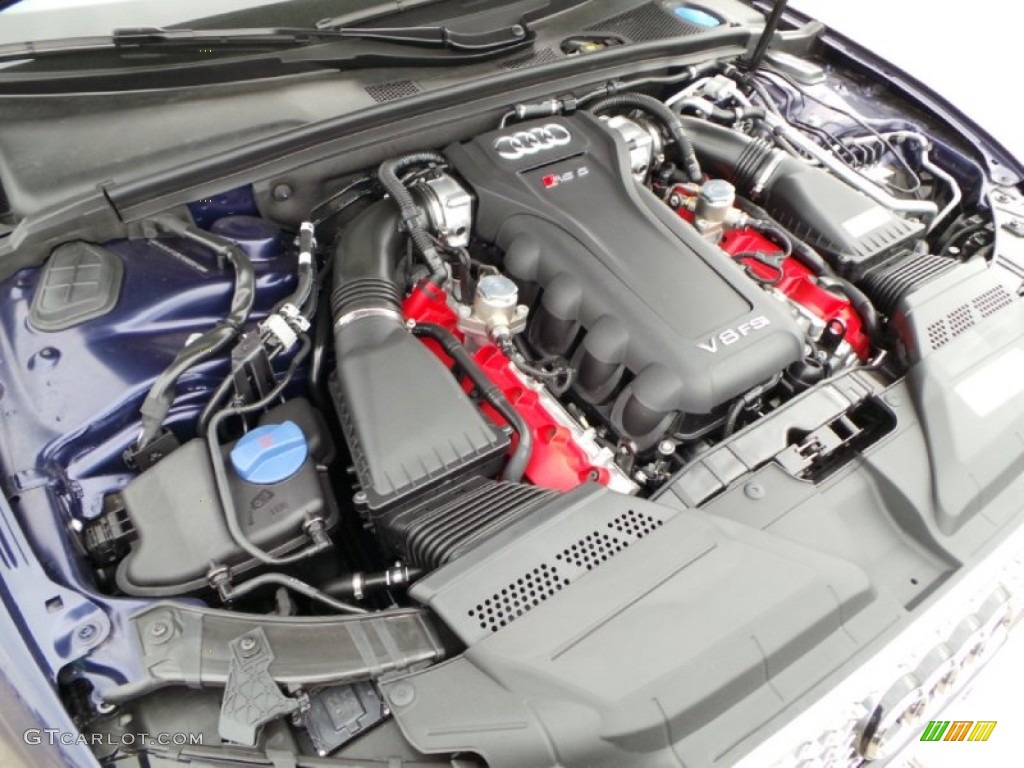 2014 Audi RS 5 Cabriolet quattro 4.2 Liter FSI 32-Valve DOHC VVT V8 Engine Photo #90760683