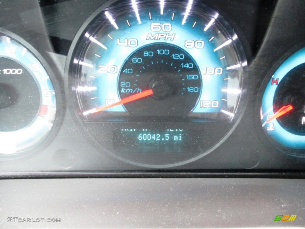 2010 Fusion Sport AWD - Brilliant Silver Metallic / Charcoal Black/Sport Blue photo #13