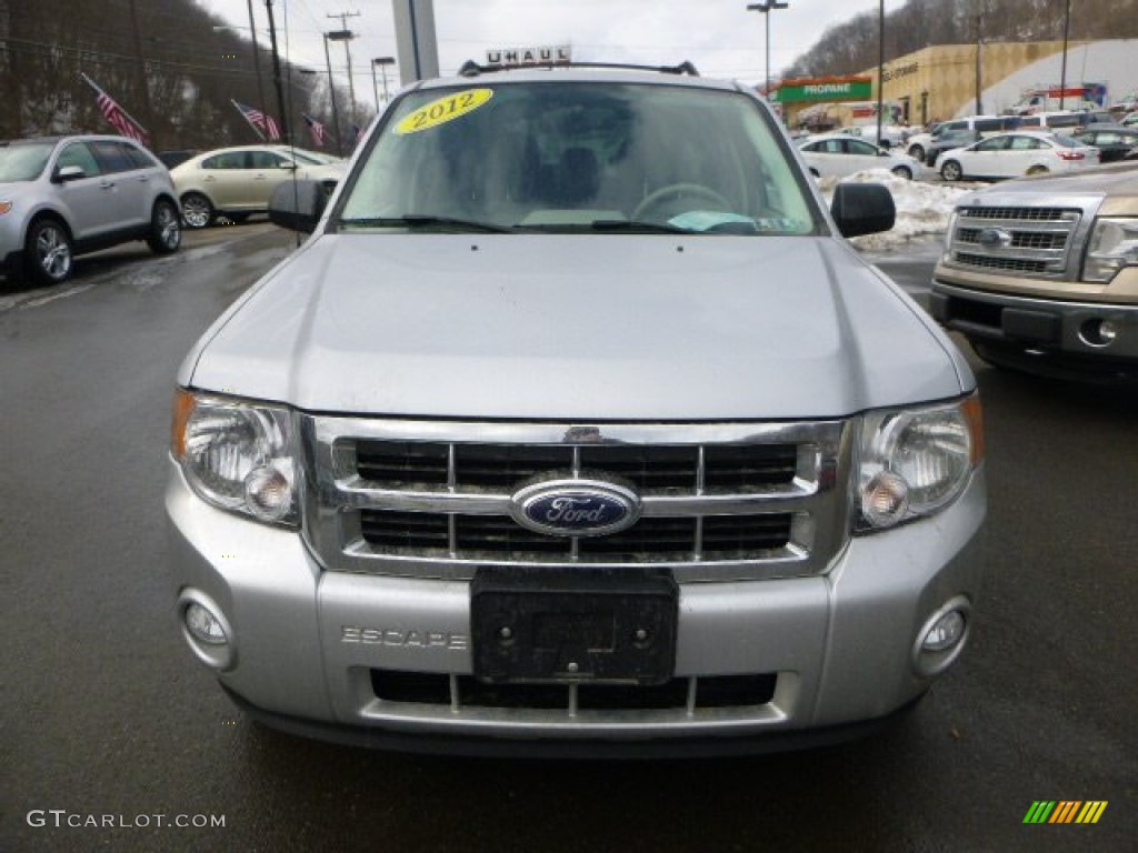 2012 Escape XLT V6 4WD - Ingot Silver Metallic / Stone photo #7