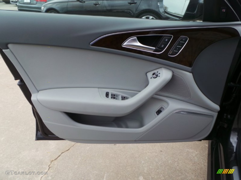 2014 A6 3.0T quattro Sedan - Oolong Gray Metallic / Titanium Gray photo #10