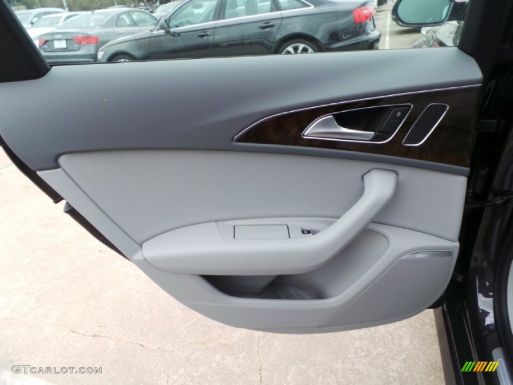 2014 A6 3.0T quattro Sedan - Oolong Gray Metallic / Titanium Gray photo #31