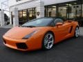 Arancio Borealis (Orange) 2008 Lamborghini Gallardo Spyder Exterior