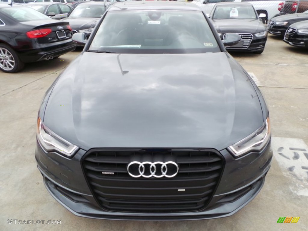 2014 A6 3.0T quattro Sedan - Daytona Grey Pearl Effect / Black photo #2