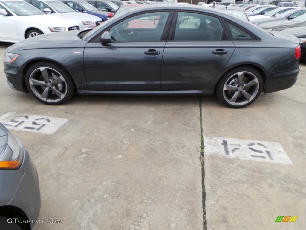 2014 A6 3.0T quattro Sedan - Daytona Grey Pearl Effect / Black photo #4