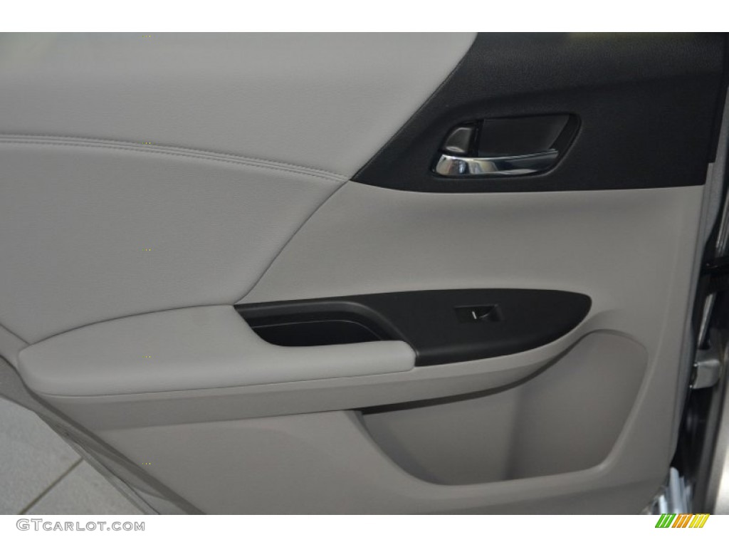 2014 Accord EX-L Sedan - Alabaster Silver Metallic / Gray photo #30