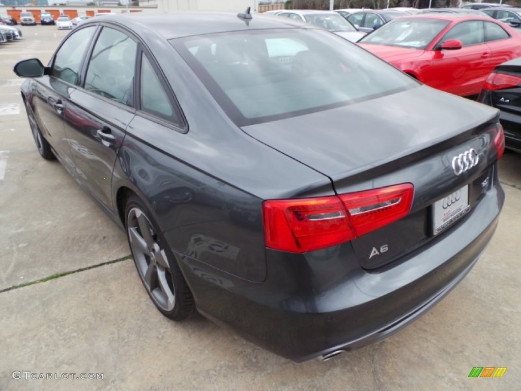 2014 A6 3.0T quattro Sedan - Daytona Grey Pearl Effect / Black photo #5