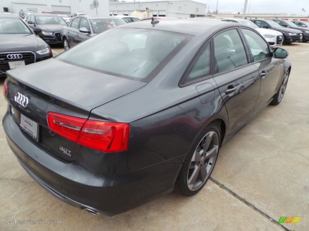 2014 A6 3.0T quattro Sedan - Daytona Grey Pearl Effect / Black photo #7