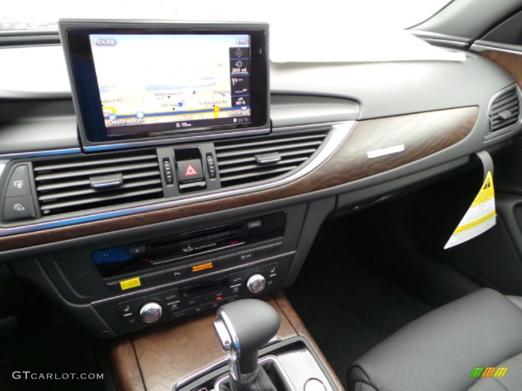 2014 A6 3.0T quattro Sedan - Daytona Grey Pearl Effect / Black photo #16