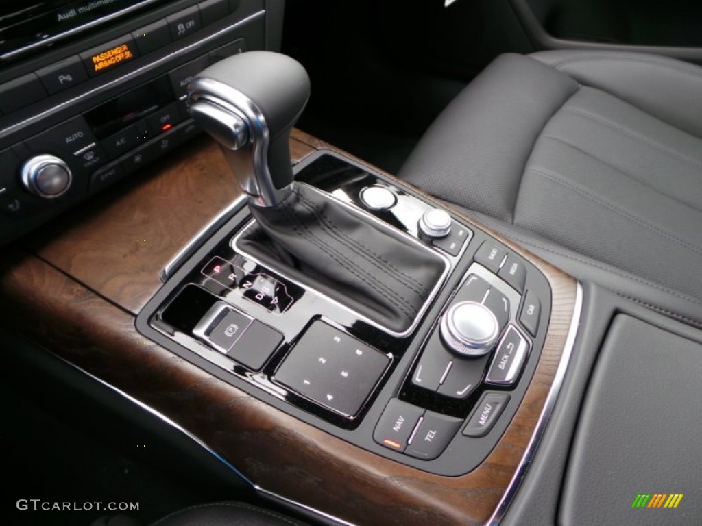 2014 A6 3.0T quattro Sedan - Daytona Grey Pearl Effect / Black photo #17