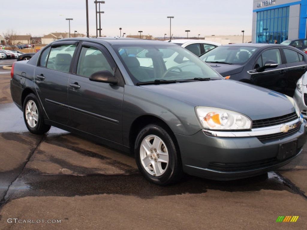 2004 Malibu LS V6 Sedan - Medium Gray Metallic / Gray photo #2