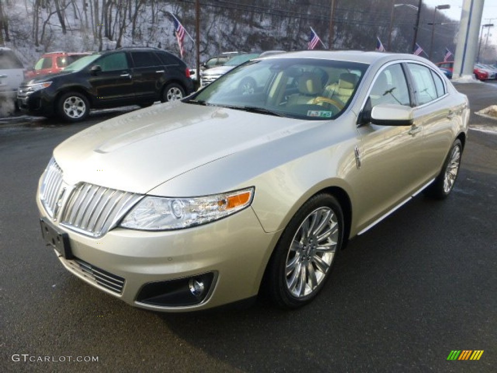 Gold Leaf Metallic 2011 Lincoln MKS AWD Exterior Photo #90763926