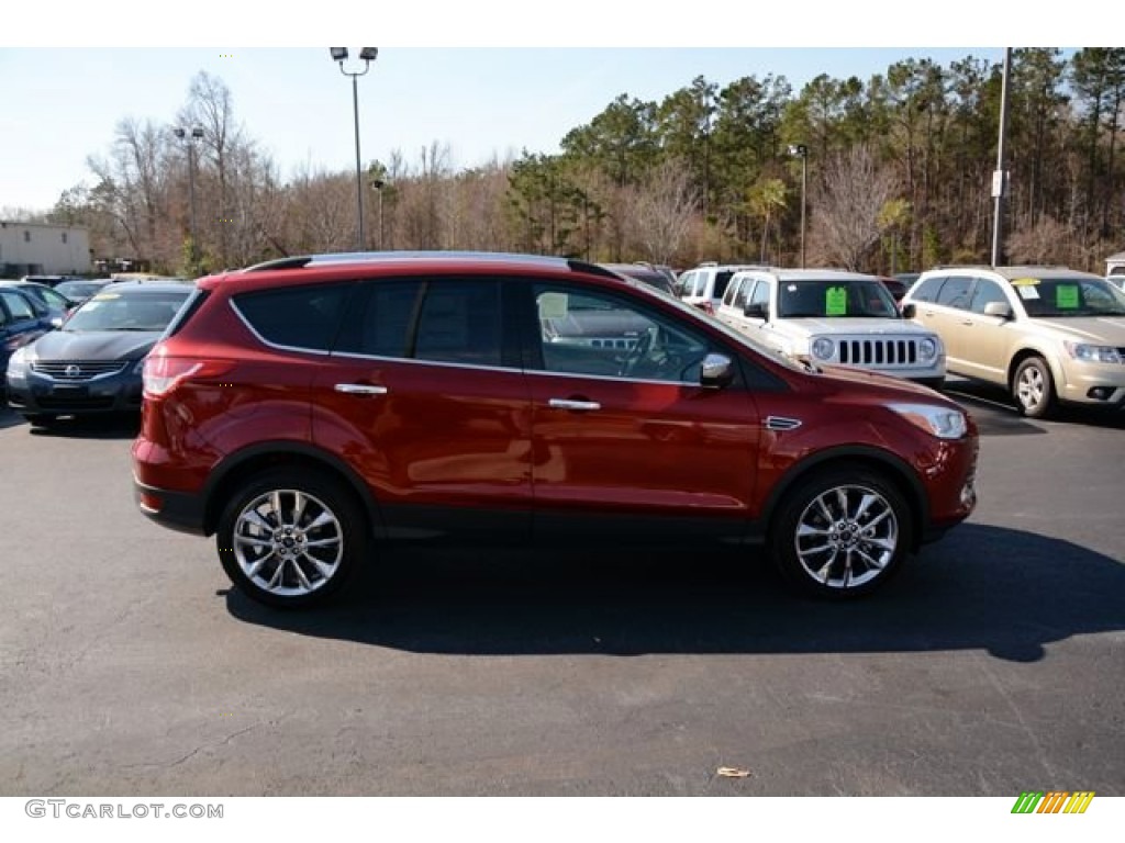 2014 Escape SE 2.0L EcoBoost - Ruby Red / Medium Light Stone photo #4