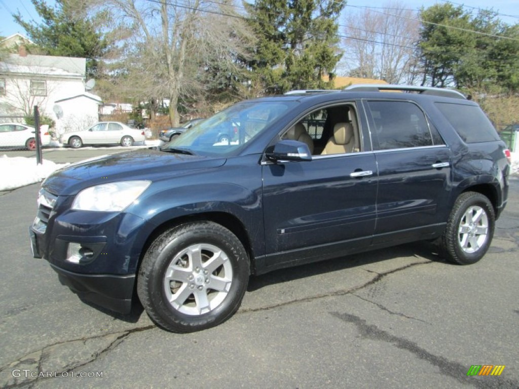 2007 Outlook XR AWD - Midnight Blue / Tan photo #1