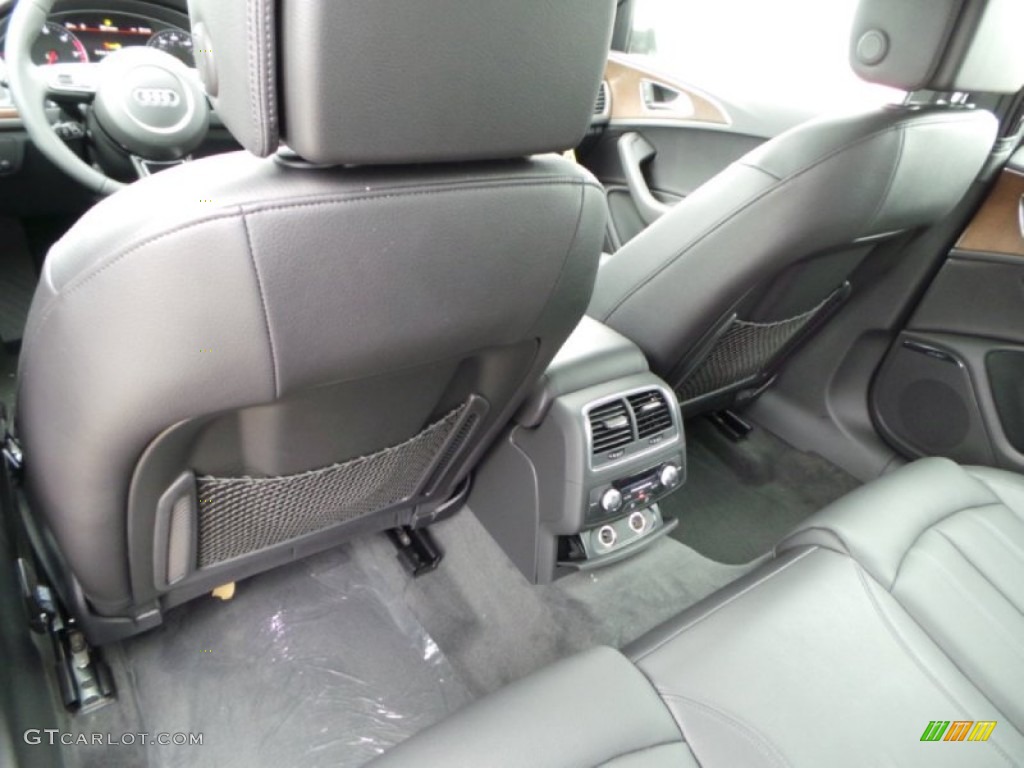 2014 A6 3.0T quattro Sedan - Daytona Grey Pearl Effect / Black photo #32