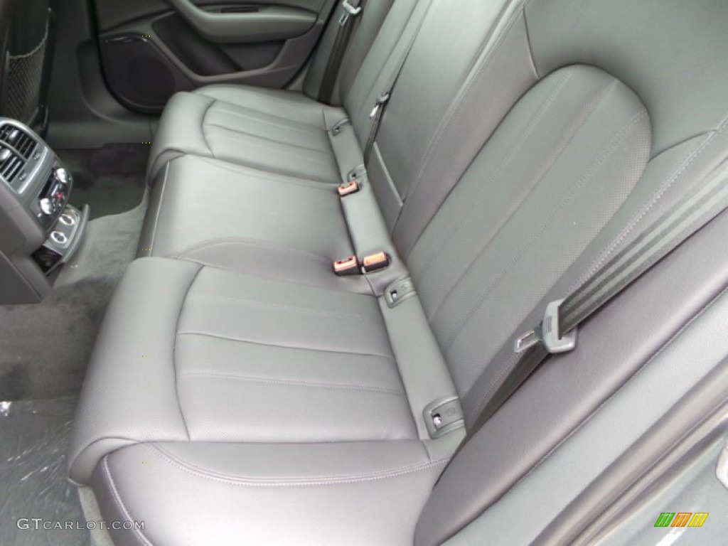 2014 A6 3.0T quattro Sedan - Daytona Grey Pearl Effect / Black photo #33