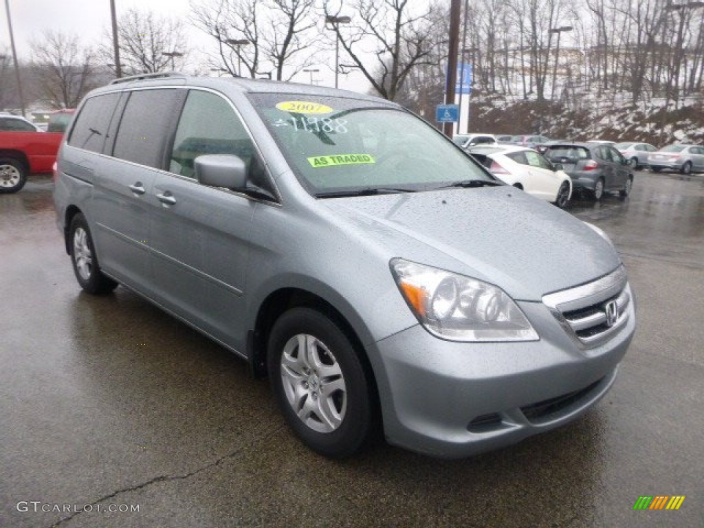 Slate Green Metallic 2007 Honda Odyssey EX-L Exterior Photo #90764703