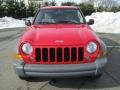 2005 Flame Red Jeep Liberty Sport 4x4  photo #12