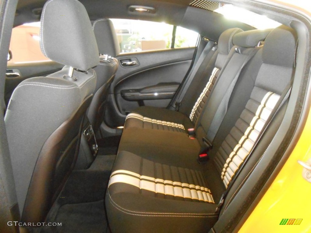 2012 Dodge Charger SRT8 Super Bee Rear Seat Photo #90767067