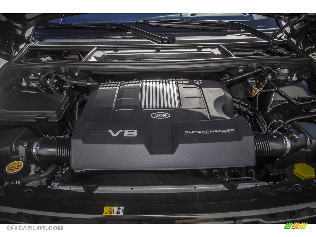 2012 Land Rover Range Rover Supercharged 5.0 Liter Supercharged GDI DOHC 32-Valve DIVCT V8 Engine Photo #90767662