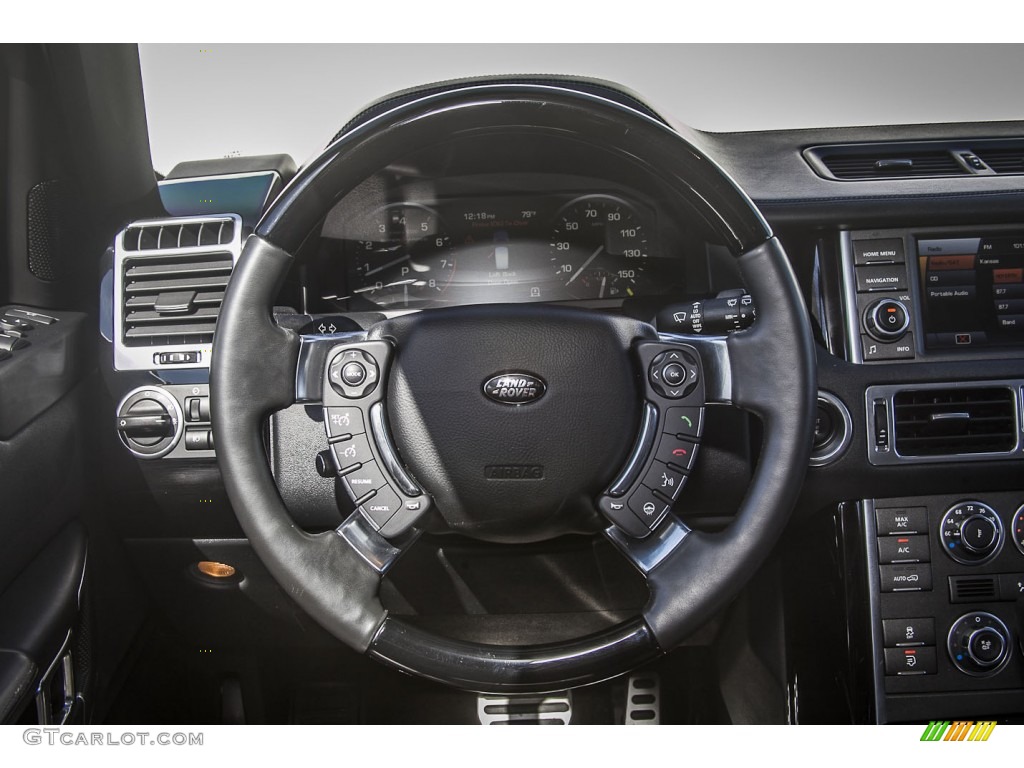 2012 Land Rover Range Rover Supercharged Steering Wheel Photos