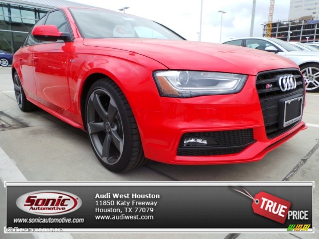 2014 S4 Premium plus 3.0 TFSI quattro - Misano Red Pearl / Black photo #1