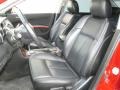 2008 Nissan Maxima Charcoal Black Interior Front Seat Photo