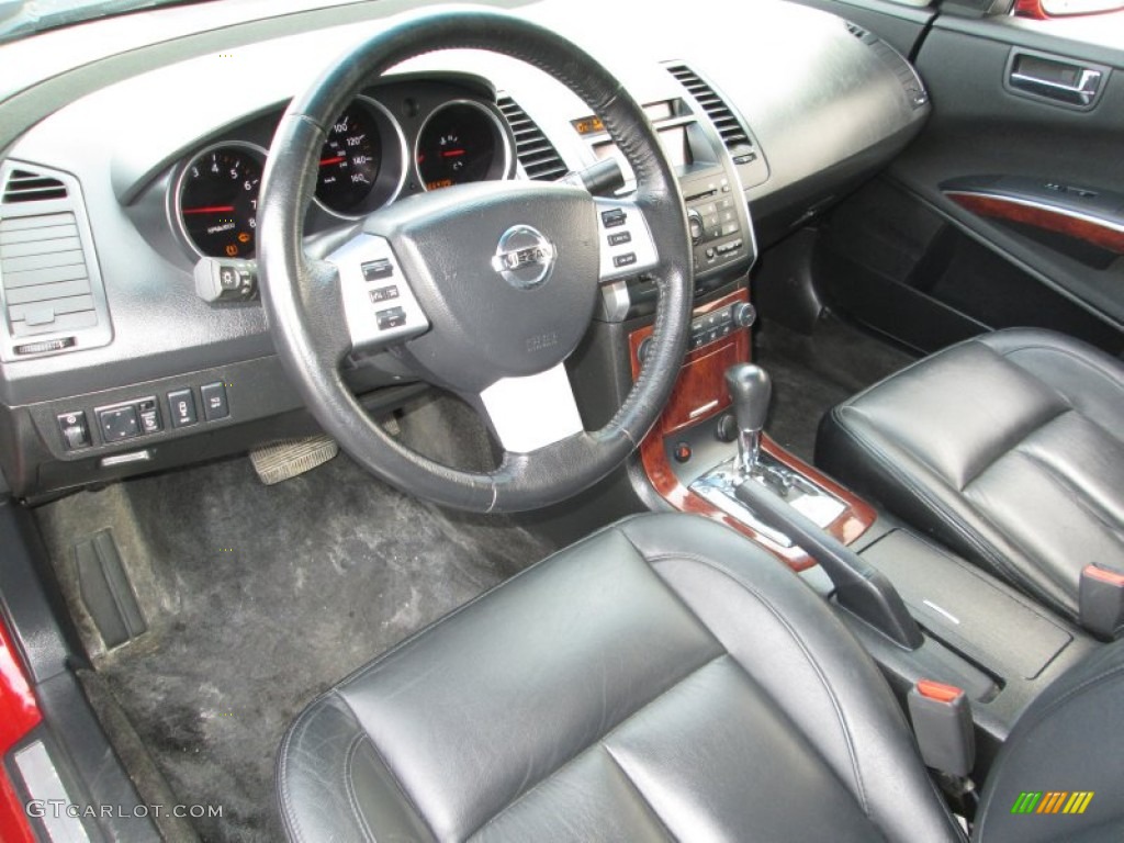 Charcoal Black Interior 2008 Nissan Maxima 3.5 SL Photo #90767955