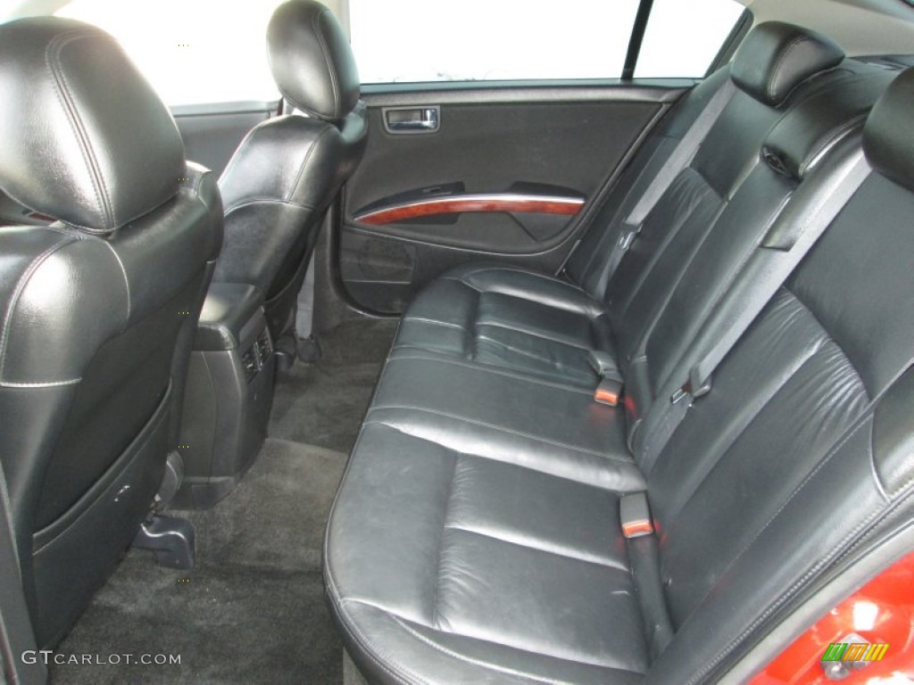 2008 Nissan Maxima 3.5 SL Rear Seat Photos