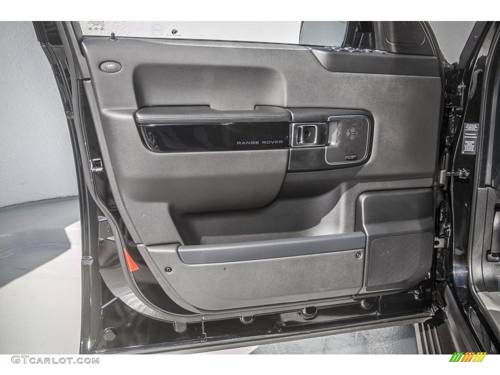 2012 Land Rover Range Rover Supercharged Jet Door Panel Photo #90768036