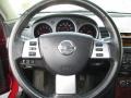2008 Nissan Maxima Charcoal Black Interior Steering Wheel Photo