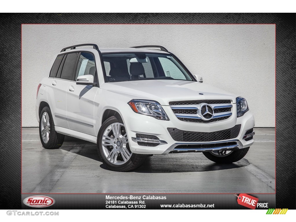 2014 GLK 250 BlueTEC 4Matic - Polar White / Ash/Black photo #1