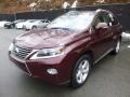 Claret Mica - RX 350 AWD Photo No. 8