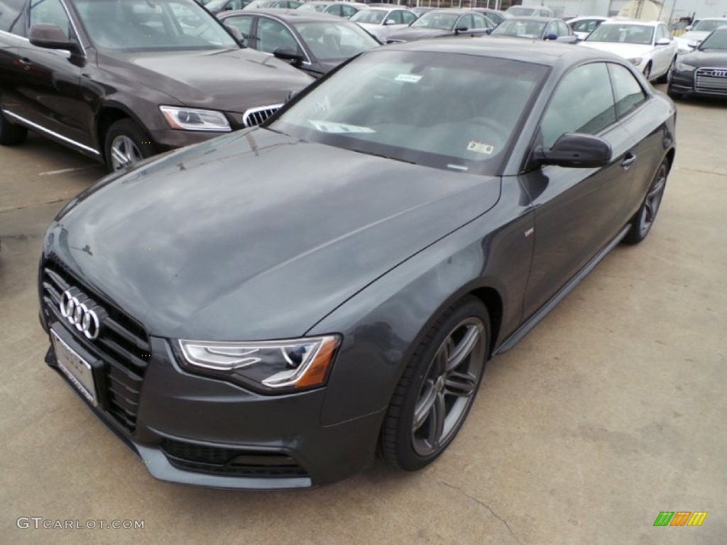 Daytona Gray Pearl Effect 2014 Audi A5 2.0T quattro Coupe Exterior Photo #90769584