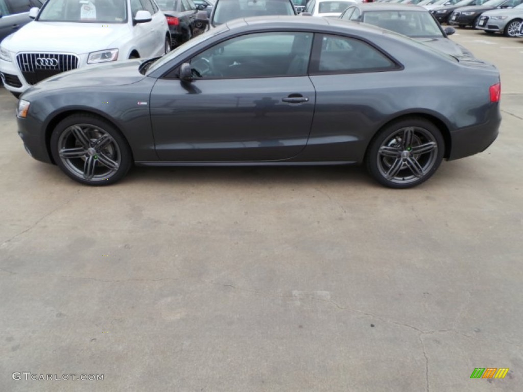Daytona Gray Pearl Effect 2014 Audi A5 2.0T quattro Coupe Exterior Photo #90769596
