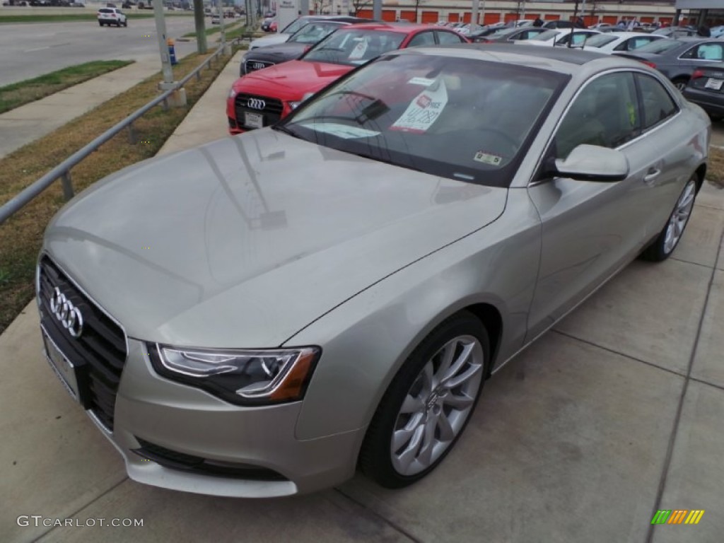 Cuvee Silver Metallic 2014 Audi A5 2.0T quattro Coupe Exterior Photo #90770349