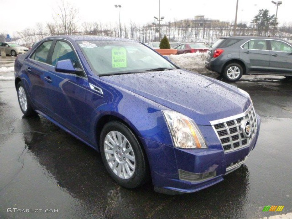 Opulent Blue Metallic 2012 Cadillac CTS 4 3.0 AWD Sedan Exterior Photo #90770688