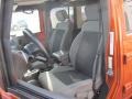 Dark Slate Gray/Medium Slate Gray Front Seat Photo for 2010 Jeep Wrangler Unlimited #90771432