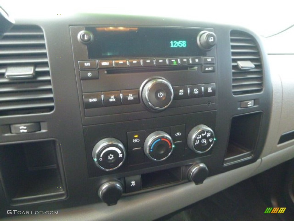 2011 Silverado 1500 LS Extended Cab 4x4 - Blue Granite Metallic / Dark Titanium photo #18