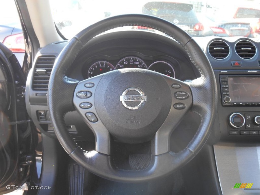 2011 Altima 3.5 SR Coupe - Crimson Black / Charcoal photo #14