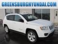 Bright White 2012 Jeep Compass Sport 4x4
