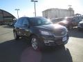 2013 Black Granite Metallic Chevrolet Traverse LTZ AWD  photo #1