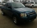 2003 Electric Blue Metallic Nissan Frontier XE King Cab  photo #7