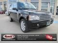 Java Black Pearlescent 2008 Land Rover Range Rover V8 HSE