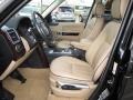 2008 Land Rover Range Rover Sand Interior Front Seat Photo
