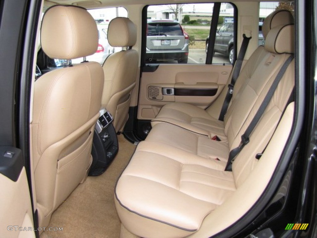 2008 Land Rover Range Rover V8 HSE Rear Seat Photo #90773607
