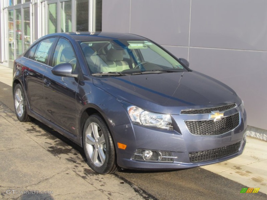 2014 Cruze LT - Atlantis Blue Metallic / Cocoa/Light Neutral photo #9