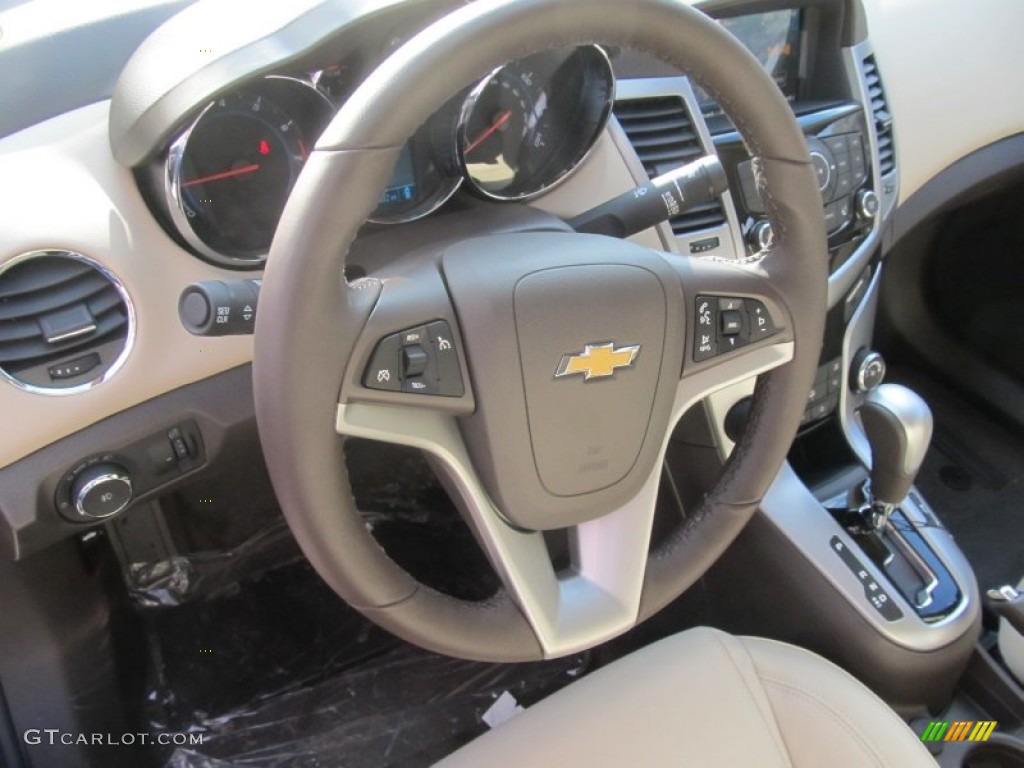2014 Cruze LT - Atlantis Blue Metallic / Cocoa/Light Neutral photo #13