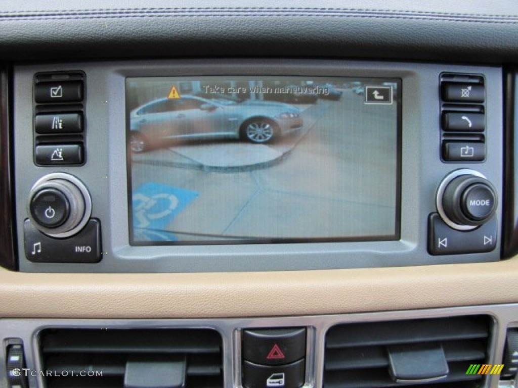 2008 Range Rover V8 HSE - Java Black Pearlescent / Sand photo #20